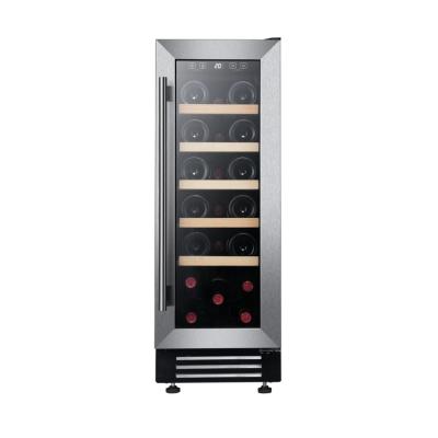 China Professional Hotel Manufacturer Small Wine Cabinet Display Beer Wine Cooler Case for sale