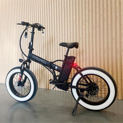 China Detachable Aluminum Alloy Coswheel Option 8-15Ah Battery Folding E Bikes New Road Bicycle Ebike Electric City Electric Bike for sale