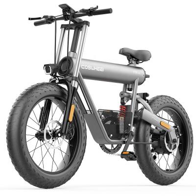 China Free Shipping Aluminum Alloy US EU Warehouse RTS Electric Bike Fast Shipping 500w 48v 15Ah Instock Electric Bicycles for sale