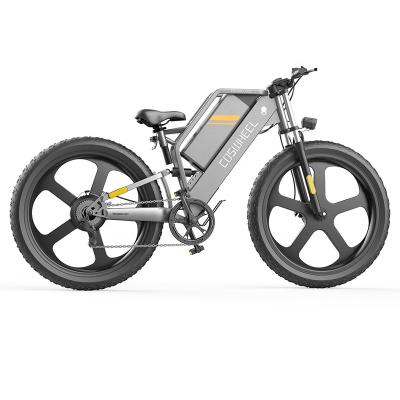 China Aluminum Alloy COSWHEEL Most Popular Wholesale Ebike 26 Inch Tire Electric Bike 1000W Electric Bike E-Bike for sale