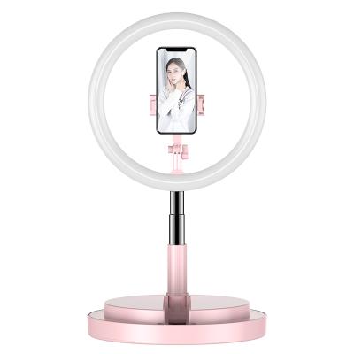 China Portable 10w 114 LED 12inch LED Selfie Ring Light Stand Tripod Light Ring Easy Install Diameter 29cm/11.4inch for sale