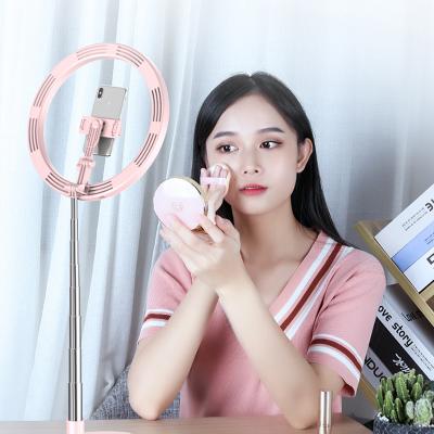 China All In One Foldable Ring Light Stand Easy Carry 12 Inch Ring Light Stand With Phone Holder Diameter 29cm/11.4inch for sale