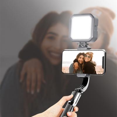 China Mini Professional Bi-Color 2000mAh Large Capacity Mini LED Battery Visual Ring Light Lights for Selfie Stick Fill Light for sale