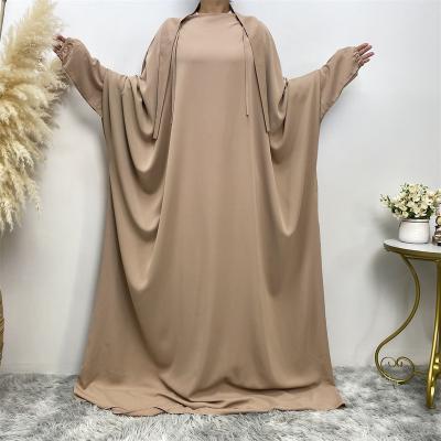 China Polyester Middle East Dubai Hot Selling Muslim Traditional Dress to Prayer Long Dress for sale