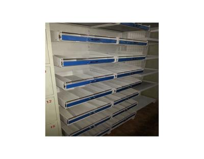 China Modern Space Saving Mobile Shelves Dense Frame For Archives Rack Storage / New Design Metal Shelf for sale