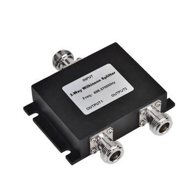 China 2 Output 88*21*96mm JIAMUSI 700-2700MHz Microstrip Power Splitter Bi-Directional Splitters for sale