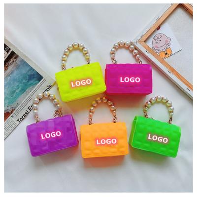 China Portable Hot Selling Kids Clear Purse Bags Stylish Designers PVC Mini Coin Purses and Purses for Little Girls for sale