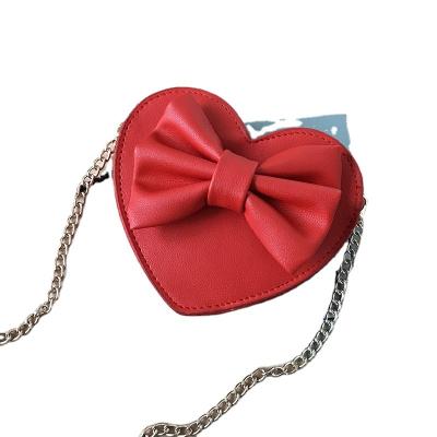 China Other Little Girls Mini Purse Bags Trendy Heart Shape Purse For Kids Little Kids Cross - Cute Body Coin Purse for sale