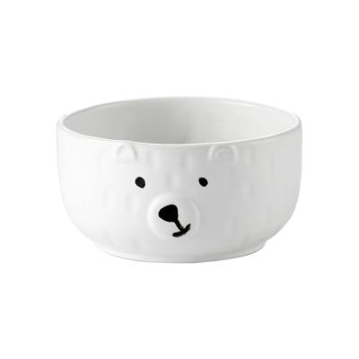 China HY japanese tableware set bear heart girl bowl dish small home breakfast viable creative personality cute fresh for single person for sale