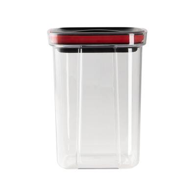 China Square Switch Storage Bin Heatable Refrigerator Grain Box Button Fresh-Keeping Transparent Moisture-Proof Sealed Tank for sale