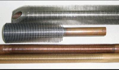 China Seamless copper Fin Tube Heat Exchanger for  boiler economizer Base pipe for sale