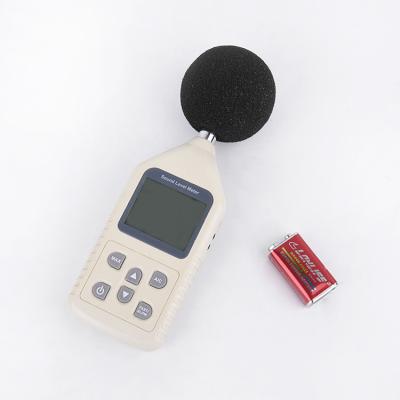 China Plastic New Design 30~130 DBA Sound Testing Machine Sound Sound Meter for sale