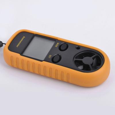 China New Design Six Pages Plastic Classical Wind Wheel Digital Anemometer With LCD High Definition for sale