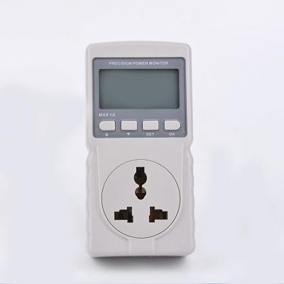 China Plastic Material Plastic White Analog And Digital Micro Electric Power Meter for sale