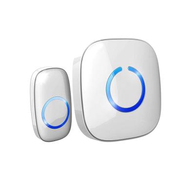 China 100 Meters Long Fashion Wholesale Design Working Distance Small Wireless Doorbell for sale