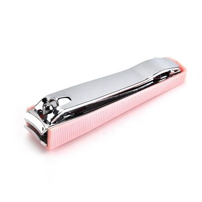 China Bestselling Soft Fine Cutting On Amazon Nail Tools Stainless Steel Cute Pink Nail Clippers for sale