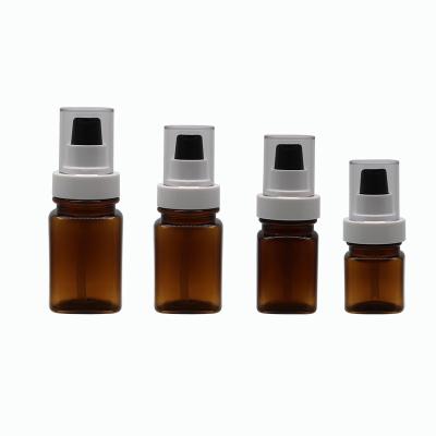 China Cosmetic Factory Price  Skin Care Set Amber Pet Recycled 30g 40ml 60ml 100ml 120ml Heavy Wall Lotion sprayer Bottle For Toner  container for sale