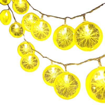 China STRING LIGHT Bedroom Decorative Led Fruit Lemon Slice Lights Garland Party String Light for sale