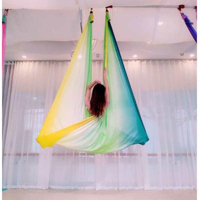 China Eco-friendly Aerial Yoga Hammock Aerial Rigs Swing Equipment Yoga Flyhammock For Yoga Hammock for sale