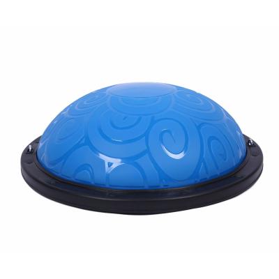 China Frosted& Anti-shatter Yoga Hemisphere Fitness Ball Reinforcement PVC Balance Wave Speed ​​Ball Explosion Proof for sale