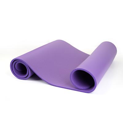 China Best Seller High Quality Eco Yoga Pilate Exercise One Gym Exercise With Yoga Mat Strap NBR Yoga Mat for sale