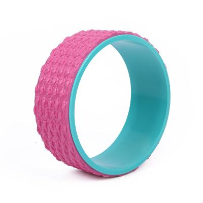 China Bestselling Universal Tape Back Pain Roller Fitness Other Massager Products Yoga Pilates Roller Wheel for sale