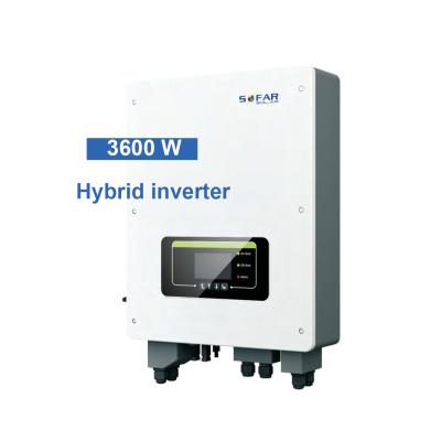 China Sunfuture 3.6Kw Hybrid System Inverter Solar Power System Hybrid Inverter With Mppt Solar Charging for sale