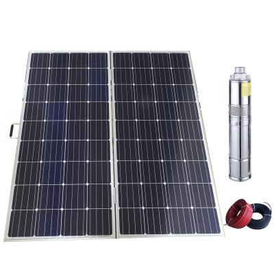 China SUNFUTURE 12V 140W Portable Solar System Water Pump Portable Solar Water Pumps For Irrigation Solar Water Pumps for sale