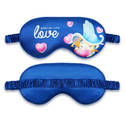 China Best Anti-Puffiness Sleep Mask Natural Silk Under Sleep Silk Eye Mask Patches Cream Cover Eyemask Maks For Travel for sale