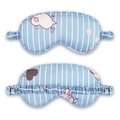 China Wholesale custom Anti-puffiness eco sleep mask sleep eye mask with digital printing recycled eye sleep mask for sale