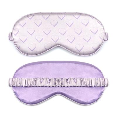 China Wholesale Anti-puffiness Sleep Eye Mask Sleep Silk Eye Mask With Digital Printing Silk Sleep Mask for sale