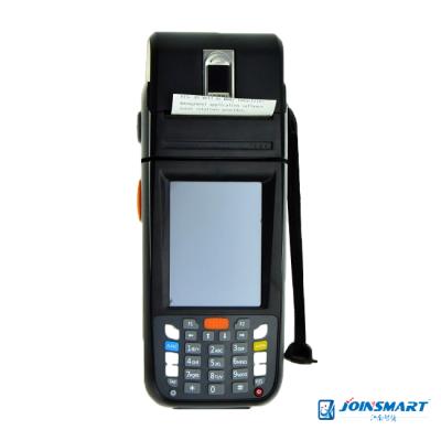 China Windows Mobile touch screen pos handheld terminal with printer rfid fingerprint barcode scanner msr Xsmart11 for sale