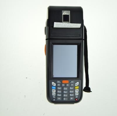 China Handheld Computer Device PDA Handheld With Printer Barcode Reader And Fingerprint for sale