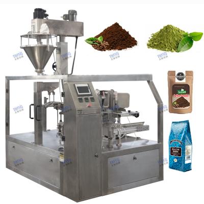 China THPM chemical automatic premade bag doypack powder milk packaging machine for sale