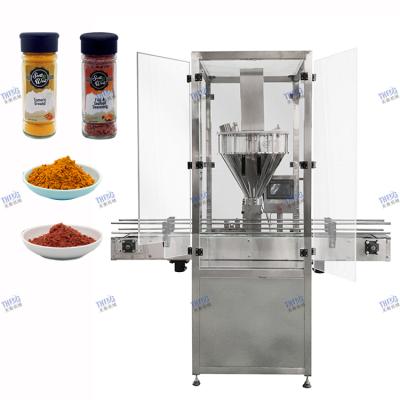 China High Productivity Powder Auger Filler Chilli Spices Filling Sealing Machine for sale