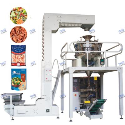 China Automatic Beverage VFFS 10/12/14 Heads Weigher Seeds Packing Machine for sale