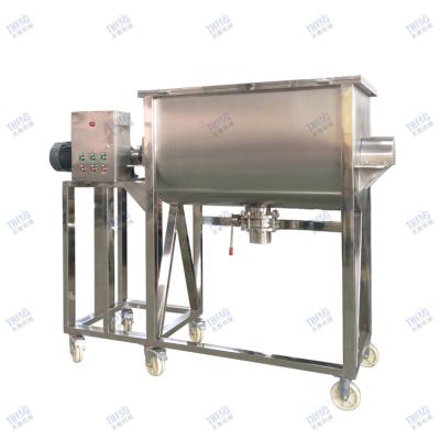 China Powder Horizontal High Quality Food Spiral Ribbon Blender Machine Kneader Food Mixer Powder for sale