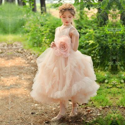 China One Piece Puffy Elegant Breathable Girls Dresses Accept Girls Dresses for sale