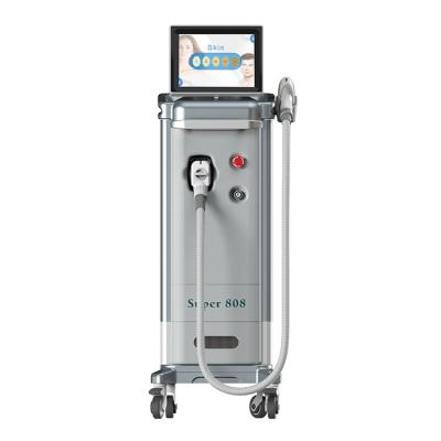 China 2021 permanent hair removal diodo laser sprain 808nm laser hair removal machine Alma laser soprano ice for sale