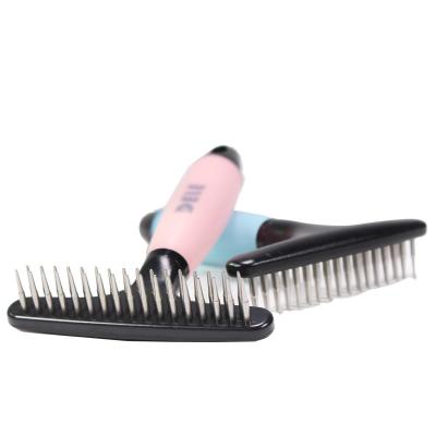 China Large Dog Rake Long Comb Long Hair Pet Dog Brush Open Knot Comb Dog Comb for sale