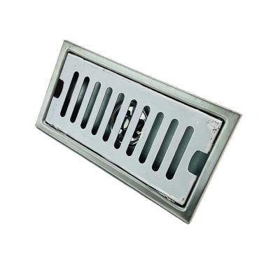 China 10*20cm Long Modern High Quality Stainless Steel 304 Outdoor Rectangular Linear Floor Drain for sale