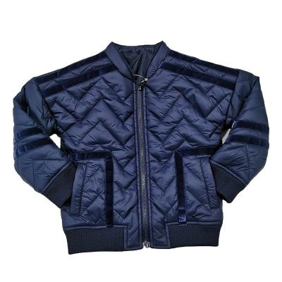 China Anti-wrinkle factory wholesale cheap winter lightweight cotton padded nylon bomber jacket for sale