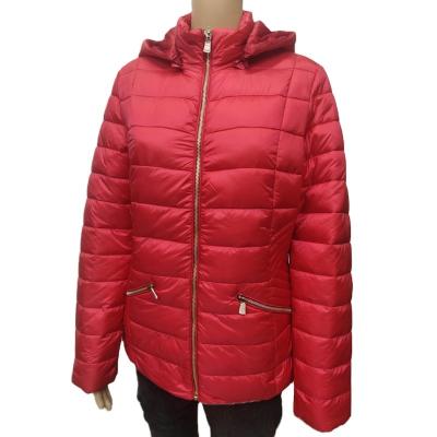 China Anti-wrinkle fashionable clothing wholesale winter jacket lightweight basic coat for sale