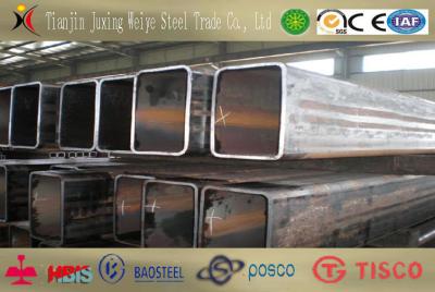 China Tubos de acero del cuadrado de Q345 SS400 Q235/tubería de acero estructural laminada en caliente en venta