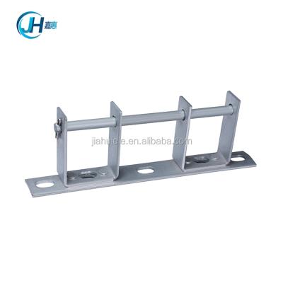 China For hardware export import line pole china galvanized steel sub support for hardware line pole for sale