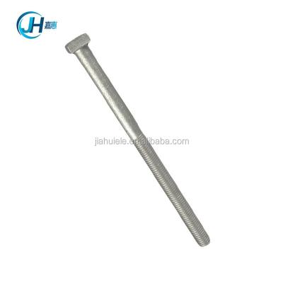 China 2020 New Product Hot Electronics Carbon Steel Square Head Dip Galvanized Machine Bolt With Nuts for sale