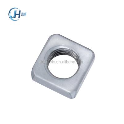 China Pole Hardware Hot Dip Galvanized Square Nut For Electric Power Fitting for sale