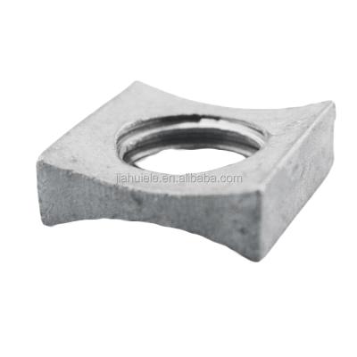 China Pole Hardware Hot Dip Galvanized Lock Nuts For Electric Power Fitting for sale