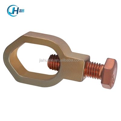 China Used for bonding cable sheath on messenger strand made in china ali baba metal material electrical cable melting clamp newest sale for sale