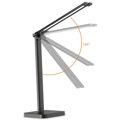 China Modern 8W Bed Side LED Table Lamp, Double Arm Light Source, 2CCT, Table Decoration USB Lamp, Led Life 30000H, 2 Lighting Head, CE for sale